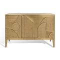 SAFAVIEH Couture Mervana Brass Covered Sideboard