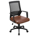 Silla de oficina de malla ajustable con soporte lumbar