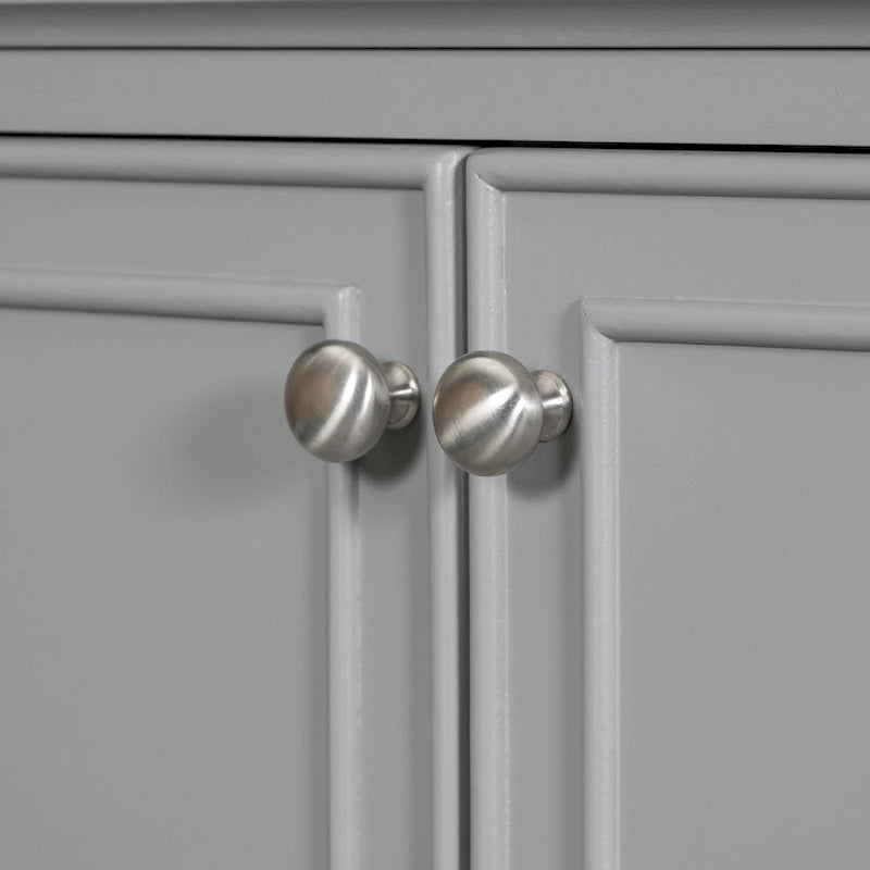 Mueble base para lavabo de baño con puertas, cajón y estante ajustable