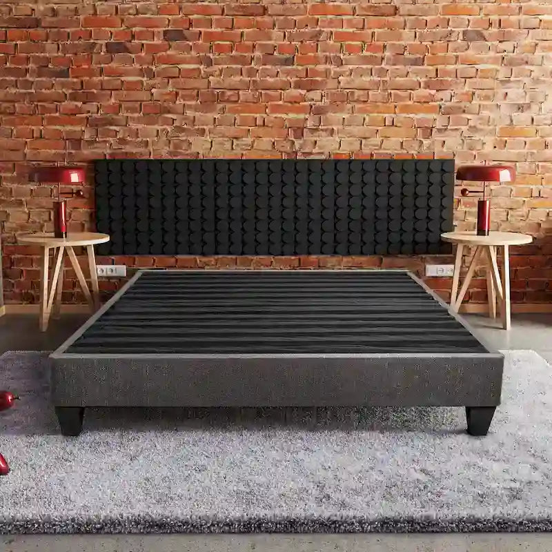 Speedy Fabric Platform Bed Frame